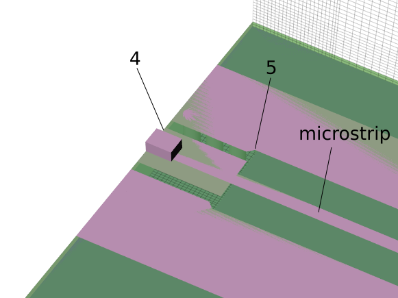 SMA landing pad model