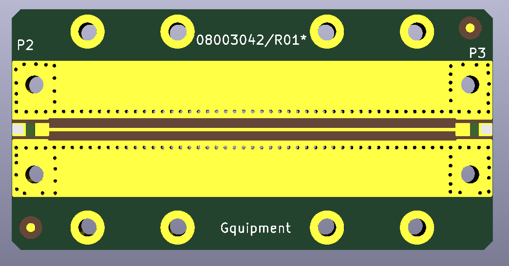 PCB microstrip